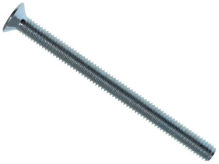 Machine Screw Pozi Compatible CSK ZP M4 x 40mm Box 25