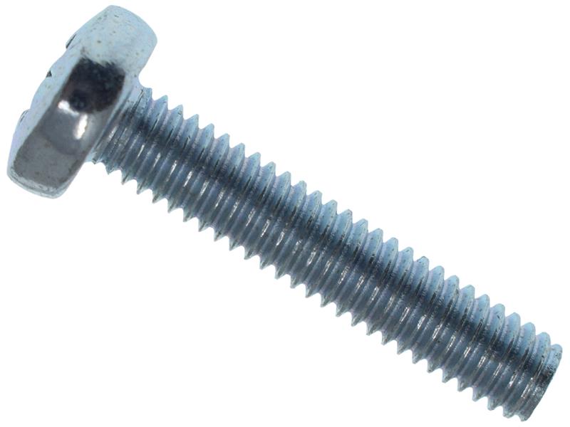 Machine Screw Pozi Compatible Pan Head ZP M4 x 20mm Box 50