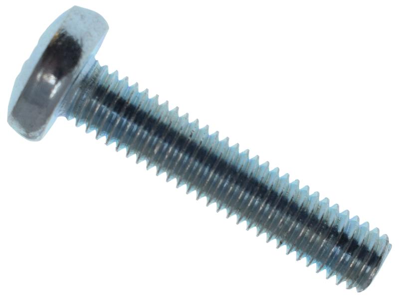 Machine Screw Pozi Compatible Pan Head ZP M5 x 20mm Box 25