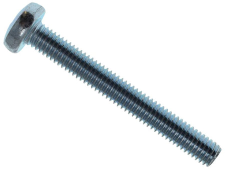 Machine Screw Pozi Compatible Pan Head ZP M5 x 40mm Box 25