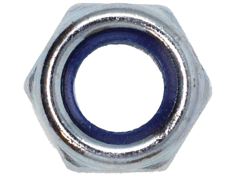 Type P Nylon Insert Nut ZP M8 (Box 100)
