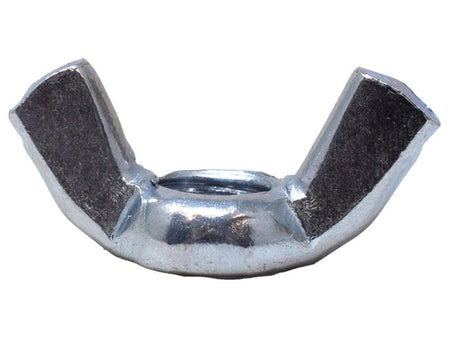 Wing Nut Bright ZP M8 Box 25