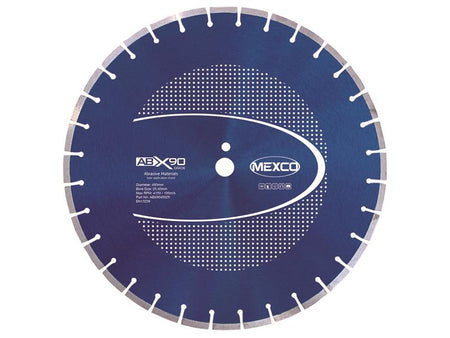 Abrasive Materials X90 Grade Diamond Blade 450 x 25mm