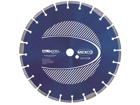 Asphalt Looping Diamond Blade 350 x 25.4mm x 8mm Width