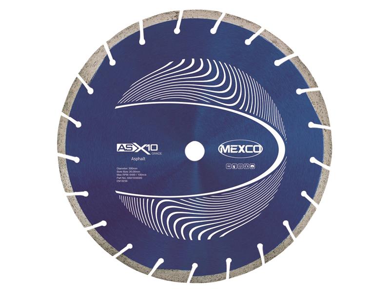 Asphalt  X10 Grade Diamond Blade 300 x 20mm