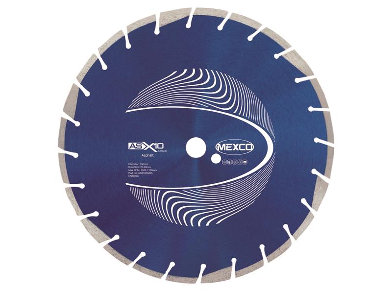 Asphalt  X10 Grade Diamond Blade 350 x 25.4mm
