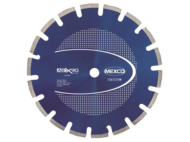 Asphalt X90 Grade Diamond Blade 300 x 20mm