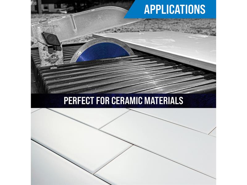X90 Grade Ceramic Materials Diamond Blade 230 x 22mm