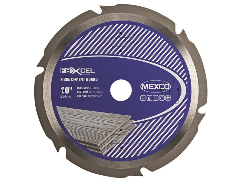 Fibre Cement Board PCD Blade 254 x 30mm x 6T