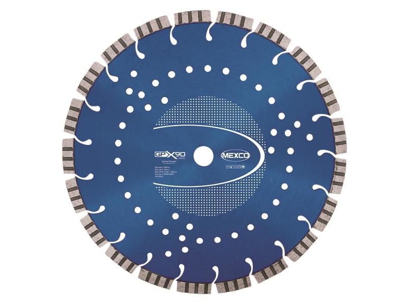 GPX90 Concrete Diamond Blade 300 x 20mm