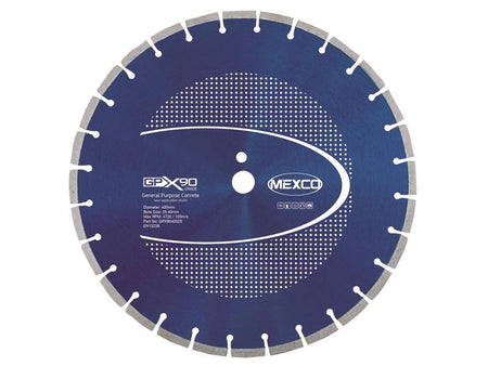 GPX90 Concrete Diamond Blade 400 x 25.4mm