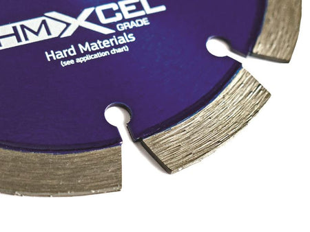 XCEL Grade Hard Materials Diamond Blade 115 x 22mm