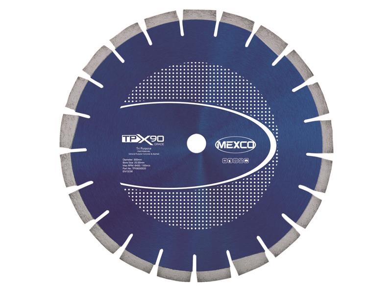 TPX90 Tri Purpose Diamond Blade 300 x 20mm