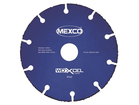 WD XCEL Grade Wood Cut Blade 125 x 22mm