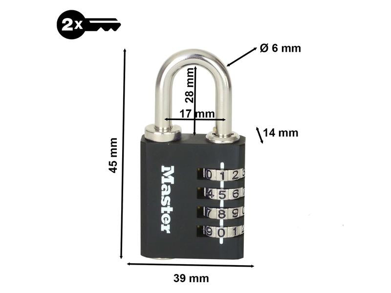 Set-Your-Own Combination Padlock 40mm