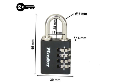 Set-Your-Own Combination Padlock 40mm