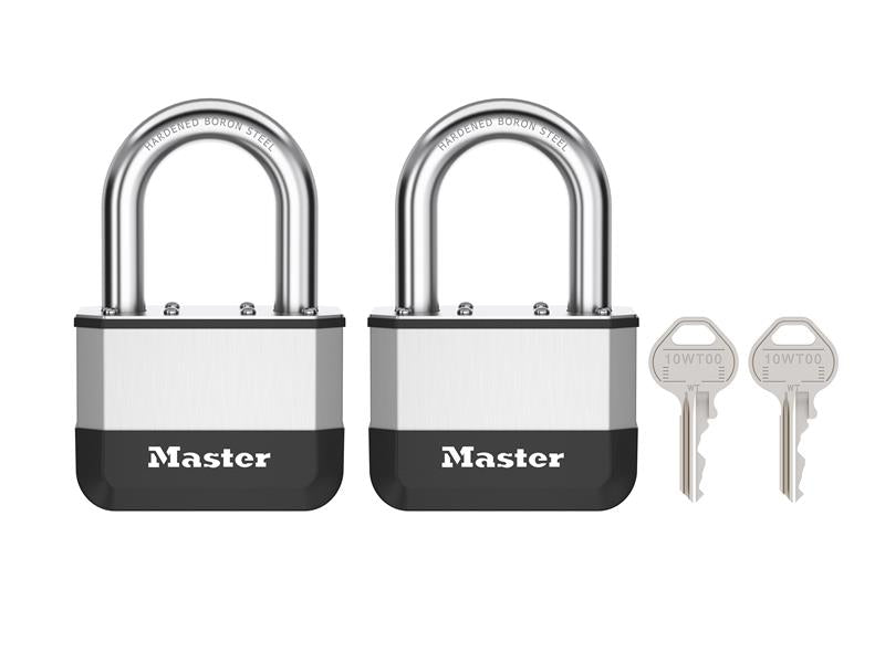 Elite™ Laminated 67mm Padlock - 38mm Shackle (Pack of 2)