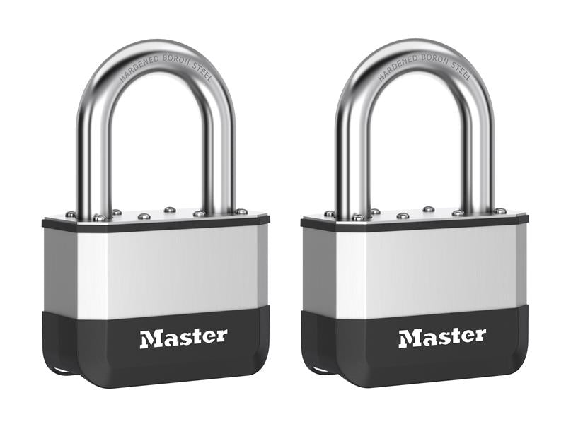Elite™ Laminated 45mm Padlock - 38mm Shackle (Pack of 2)