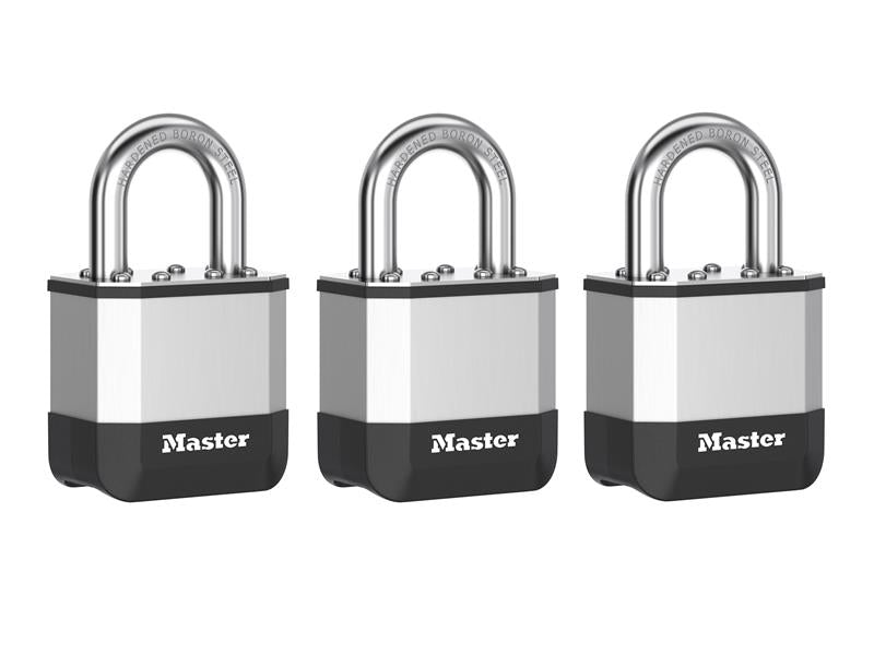 Elite™ Laminated 45mm Padlock - 25mm Shackle (Pack of 3)