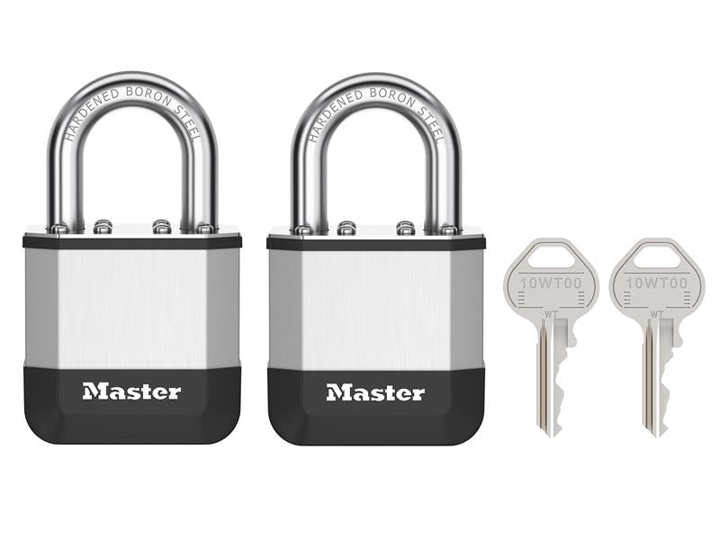 Elite™ Laminated 45mm Padlock - 25mm Shackle (Pack of 2)
