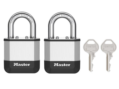 Elite™ Laminated 45mm Padlock - 25mm Shackle (Pack of 2)