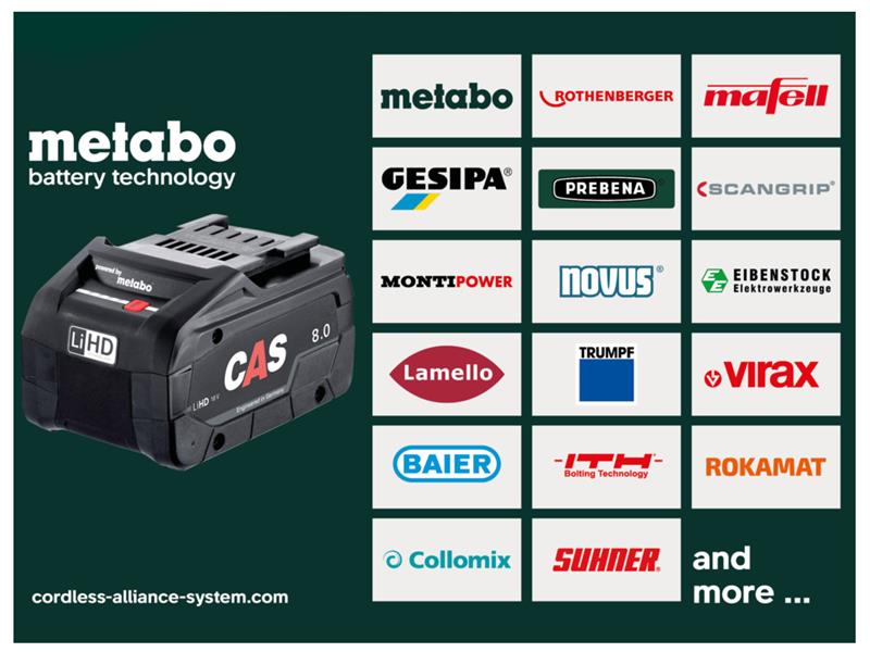 Metabo KNSVB 18 LTX BL 150 Cordless Fillet Weld Grinder 18V Bare Unit