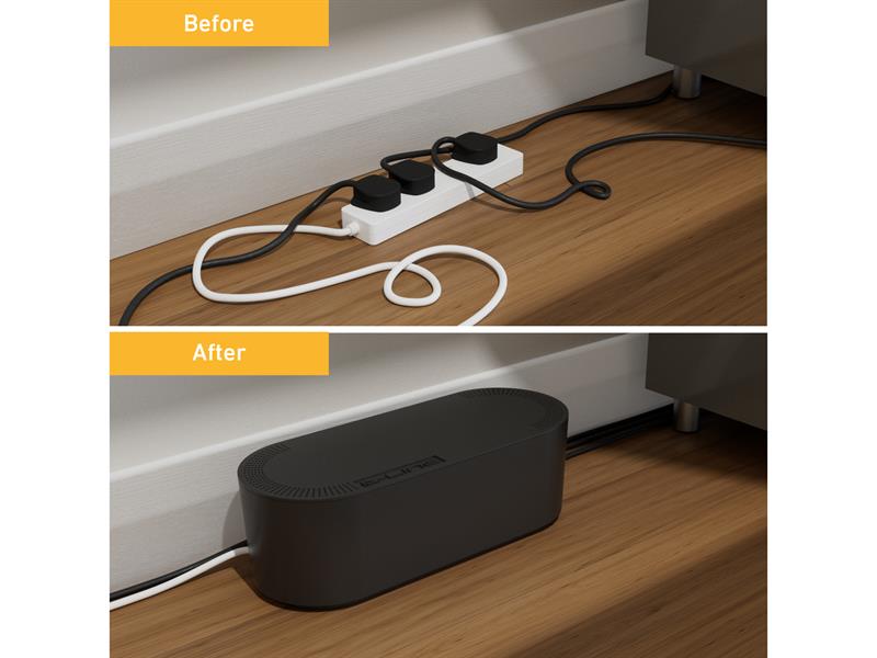 Home Cable Tidy Black