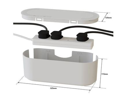 Home Cable Tidy White