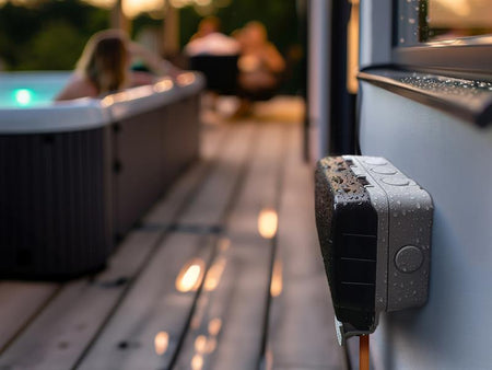 IP66 Weatherproof Outdoor Switched Socket 2-Gang