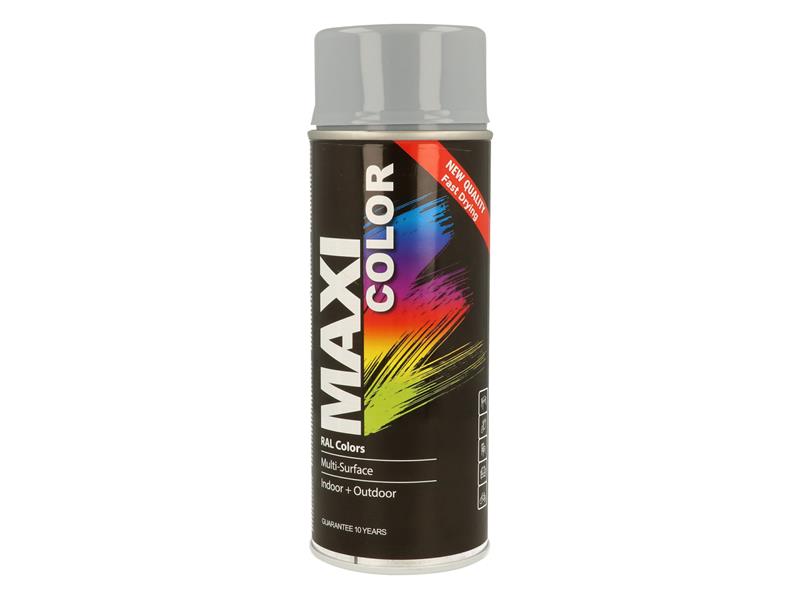 Spray Paint Gloss Silver Grey 400ml MX7001