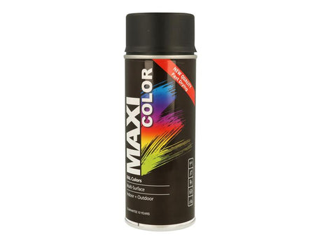 Spray Paint Matt Deep Black 400ml MX9005M