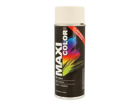 Spray Paint Matt White 400ml MX9010M