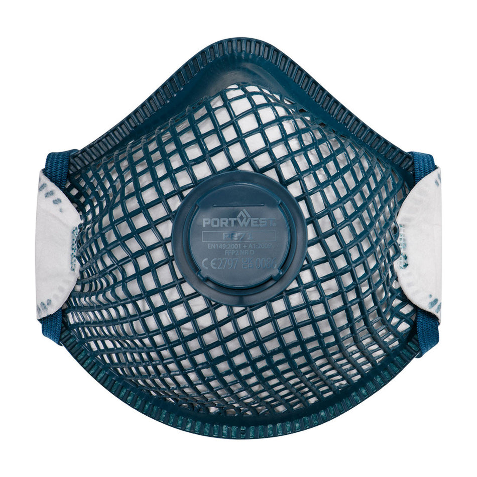ERGONET FFP2 Valved Dolomite Respirator (Pk10)