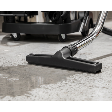 Sealey 100L Vacuum Cleaner Wet & Dry with Stainless Steel Drum 3000W/230V Model No-PC4100