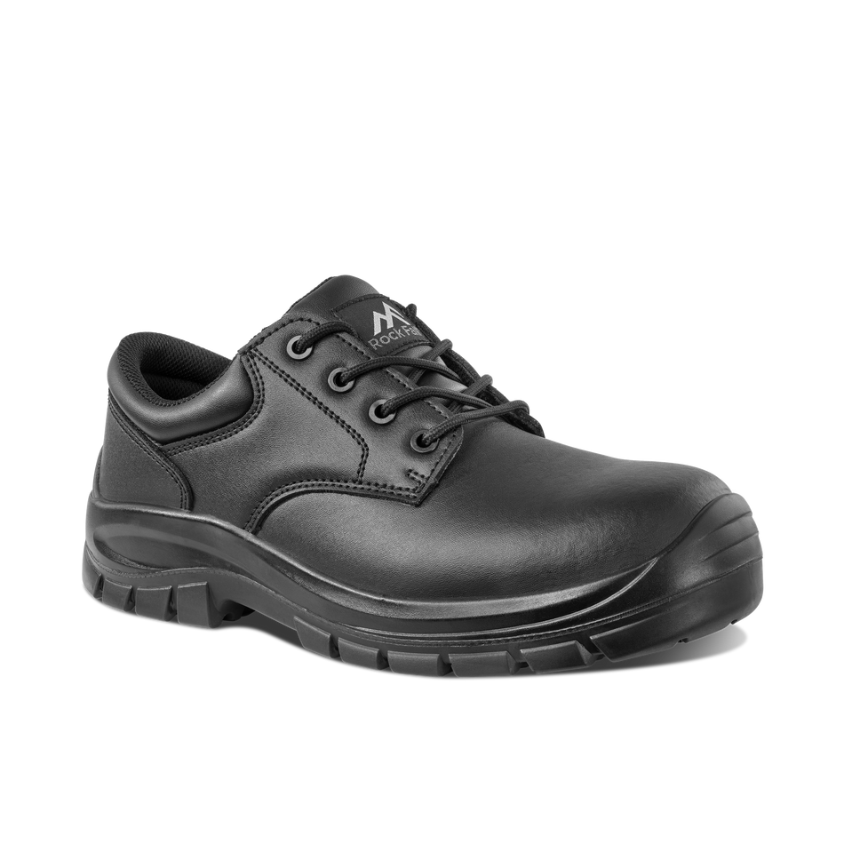 Pro Man PM4004 Black Wide Fitting Safety Shoe: Model No.PM4004