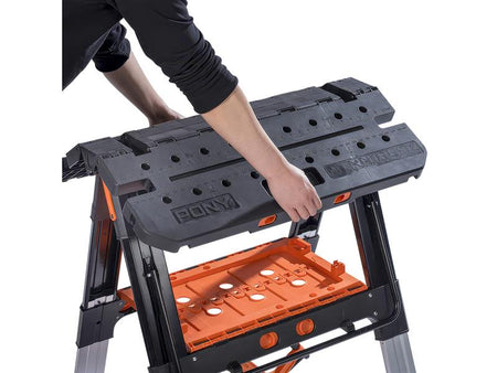 E‑Z Clamp™ Heavy Duty Folding Worktable