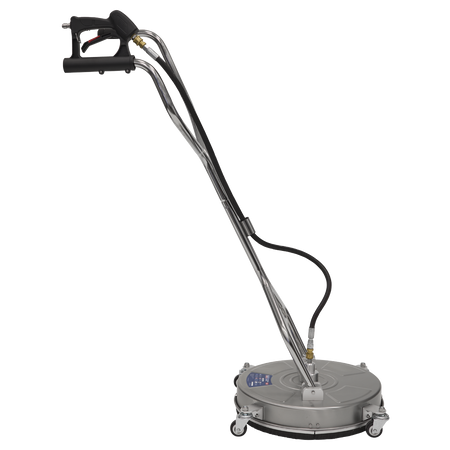 Sealey 18" Surface Cleaner with Dual Handle & Rotating Spray Bar - Stainless Steel Model No-PWAK18