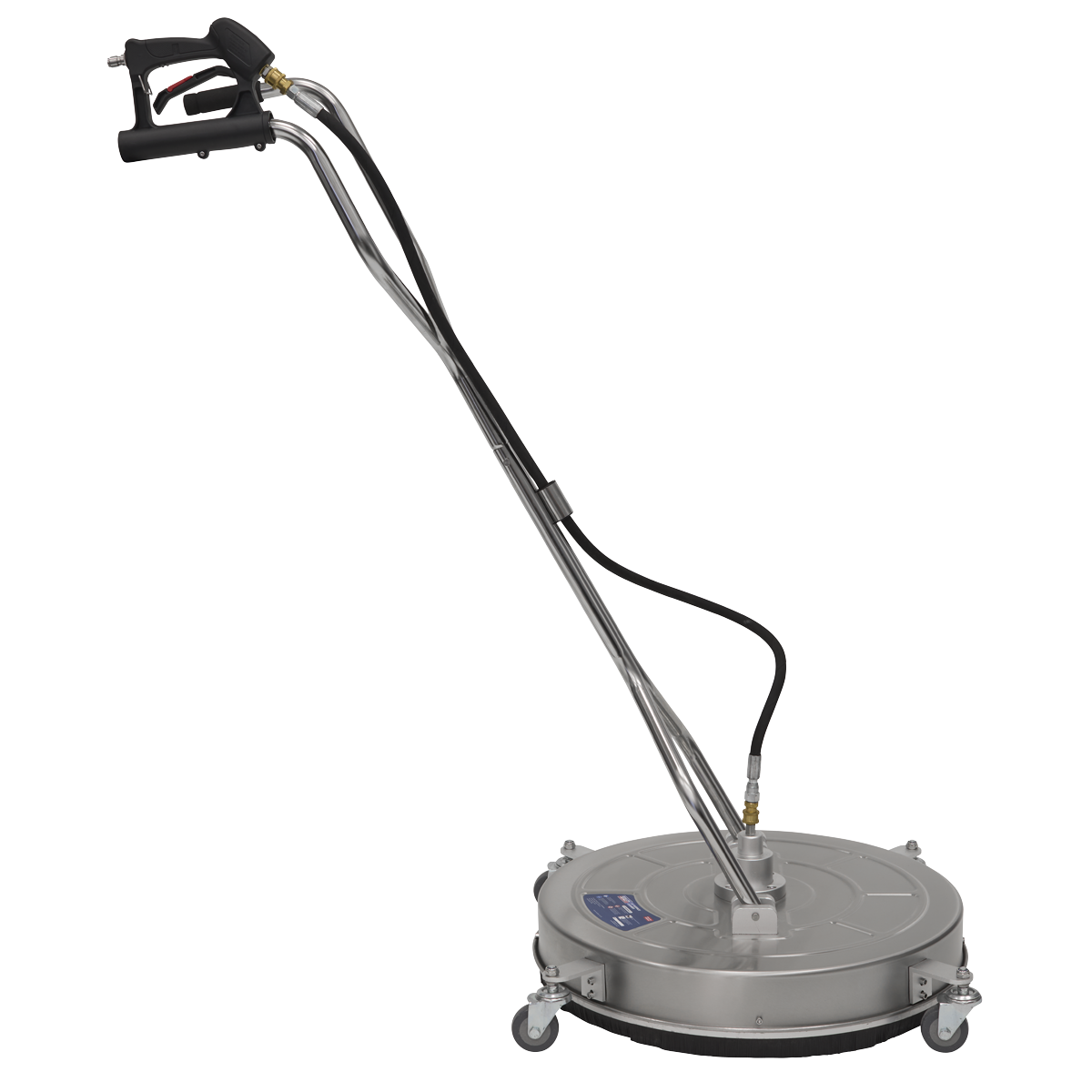 Sealey 24" Surface Cleaner with Dual Handle & Rotating Spray Bar - Stainless Steel Model No-PWAK24