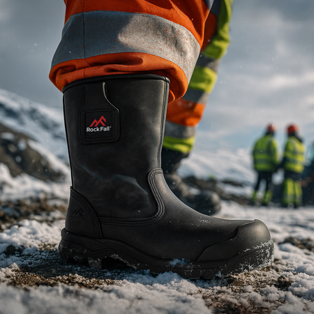 Rock Fall RF040 Manitoba Freezer Rigger Safety Boot: Model No. RF040