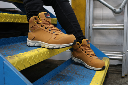 Rock Fall RF113 Sandstone Lightweight Honey Safety Boot Size 12