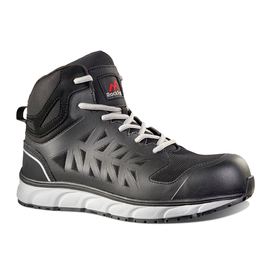 Rock Fall RF115 Bantam Lightweight Breathable Mid-Cut Safety Boot Size 13