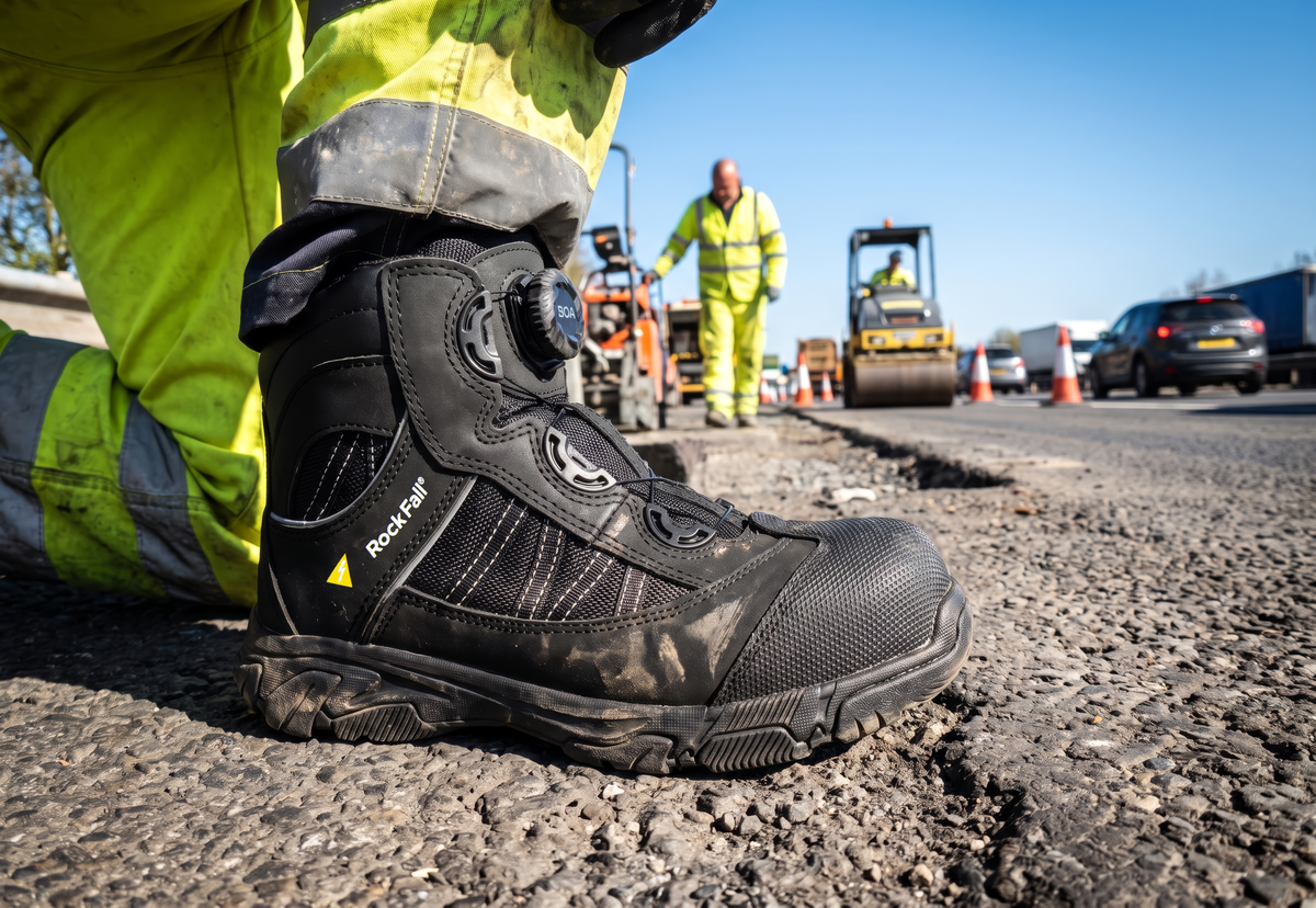 Rock Fall RF160 Ohm Electrical Hazard BOA Safety Boot: Model No. RF160