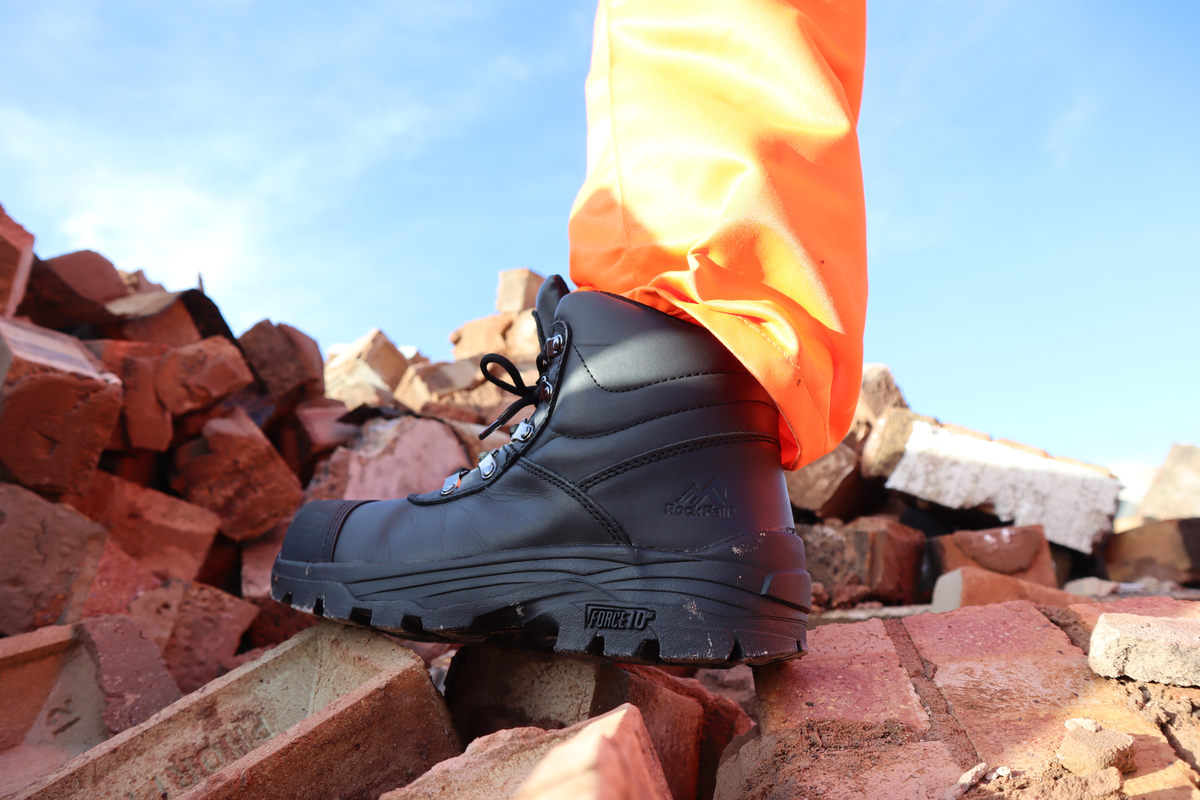 Rock Fall RF170 Granite Robust Safety Boot Size 45