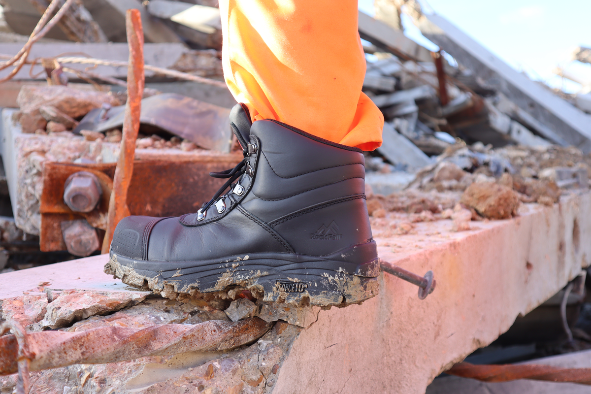 Rock Fall RF170 Granite Robust Safety Boot Size 45