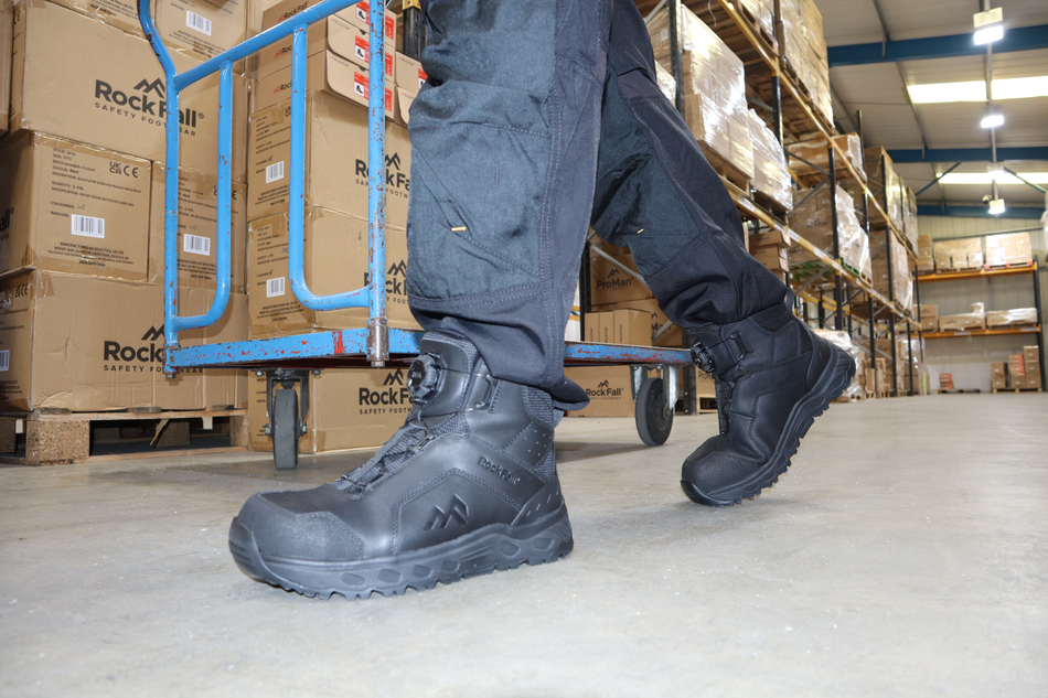 Rock Fall RF200 Otus Wide Fit Waterproof ESD BOA Safety Boot: Model No. RF200