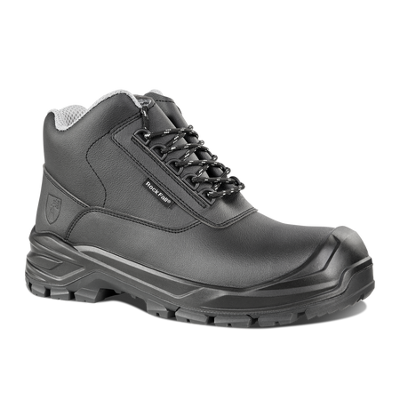 Rock Fall Rhodium Black Chemical Resistant Safety Boot: Model No.RF250