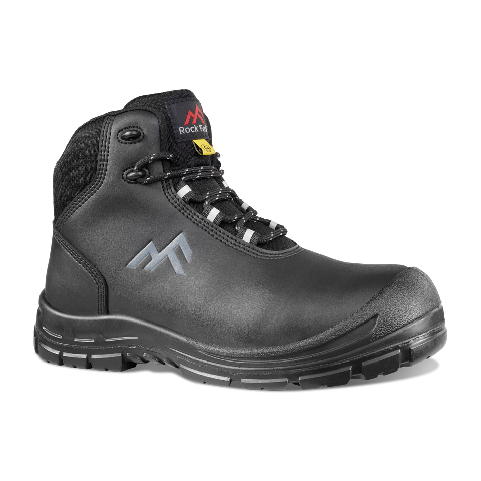 Rock Fall RF314 Revive ESD Recycled Leather Safety Boot: Model No. RF314
