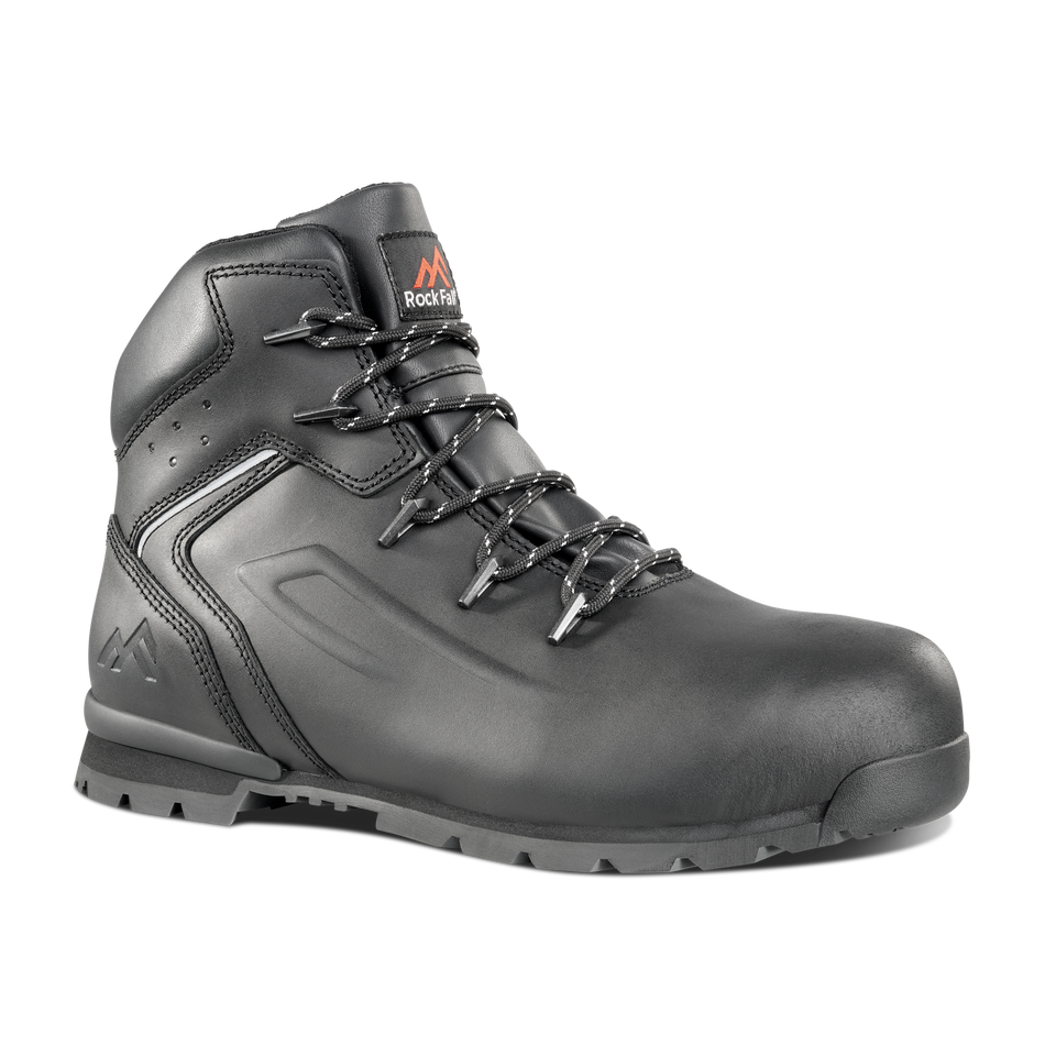 Rock Fall RF350 Carson Black Waterproof Safety Boot: Model No. RF350