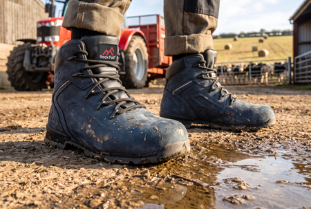Rock Fall RF390 Kyanite Navy Waterproof Safety Boot: Model No. RF390