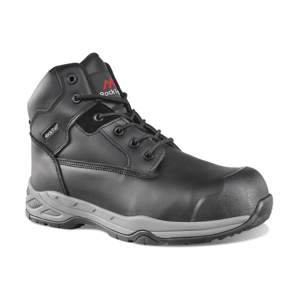 Rock Fall RF440A Flint Black Lightweight Safety Boot: Model No. RF440A